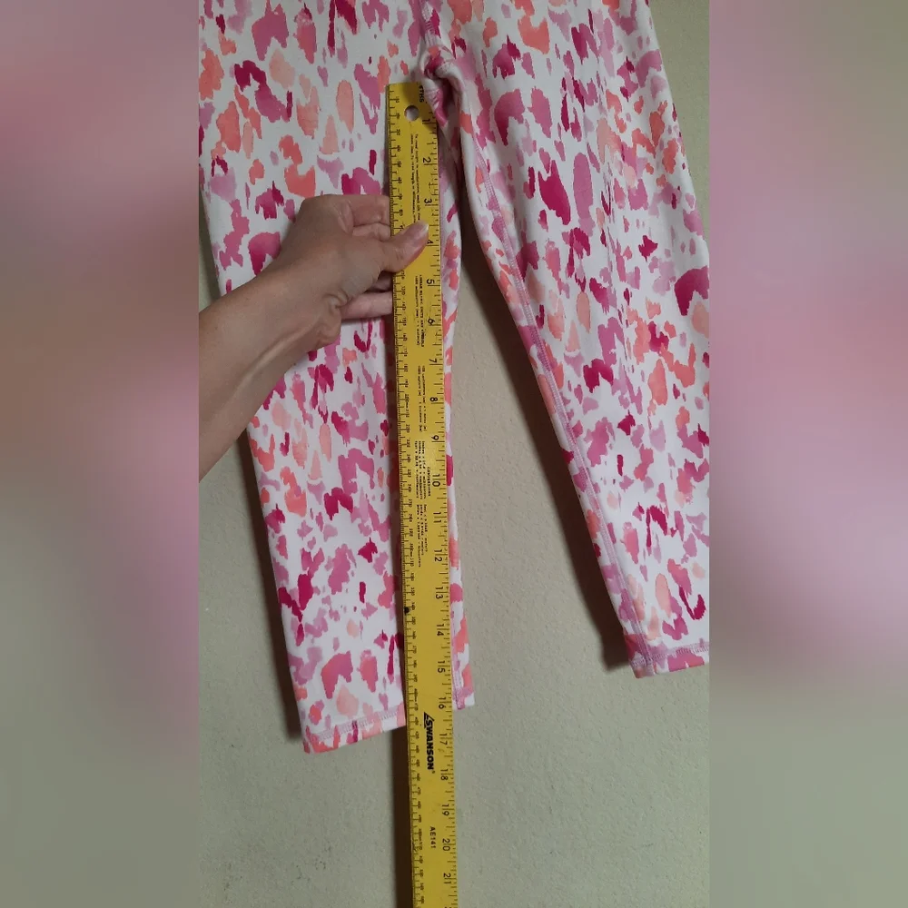 Colorful Pink Gap Fit Leggings For Girls